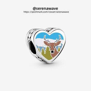 Pandora New Hampshire Heart Charm|Pendant